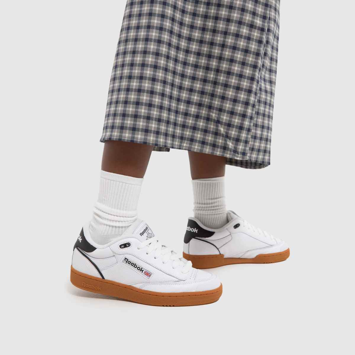 Reebok Club C Bulc – Vita och svarta träningsskor