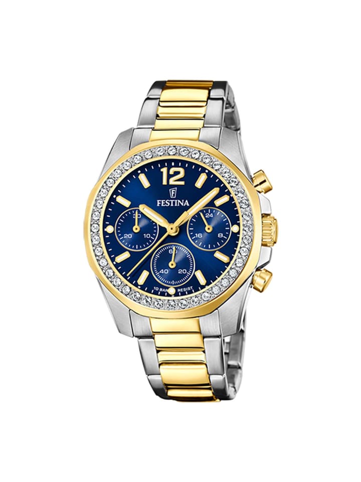 Festina Edelstahl Damenarmbanduhr 38,1 mm günstig kaufen onesize