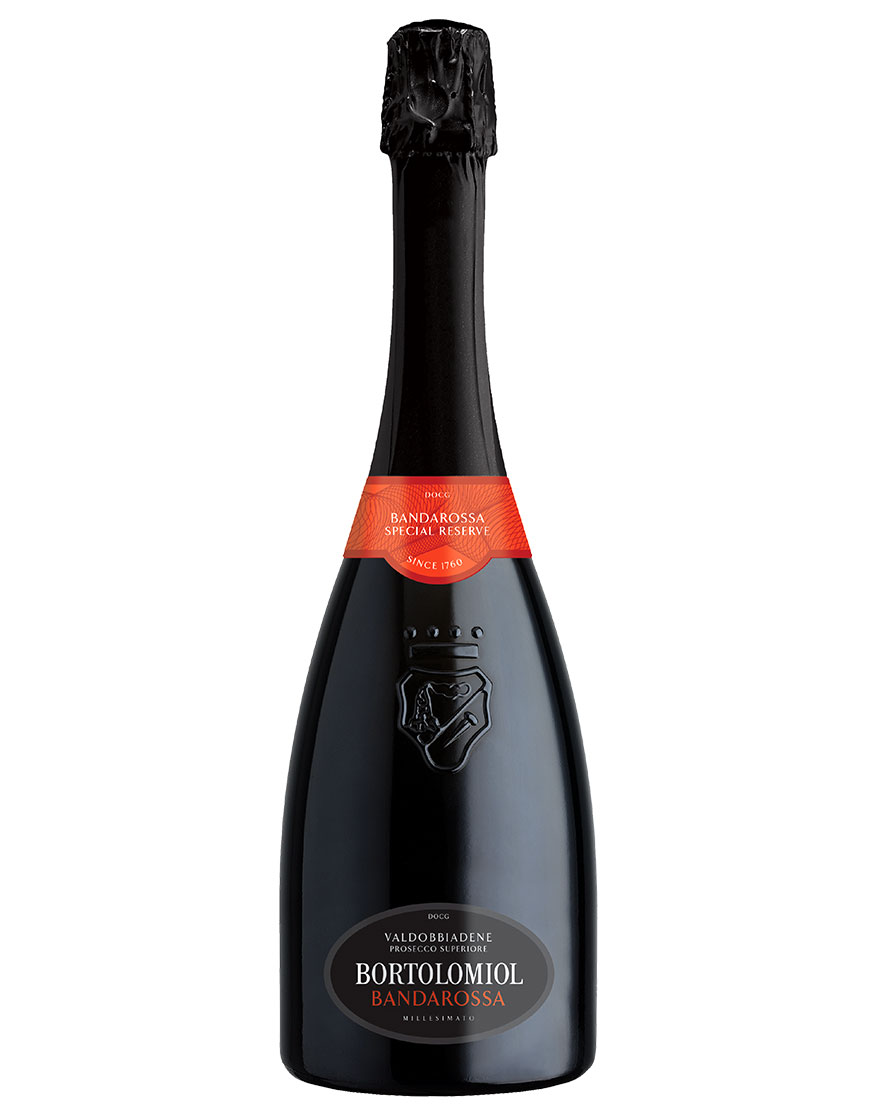 Valdobbiadene Prosecco Superiore Extra Dry DOCG Bandarossa Special Edition 2022 Bortolomiol 0,75 ℓ