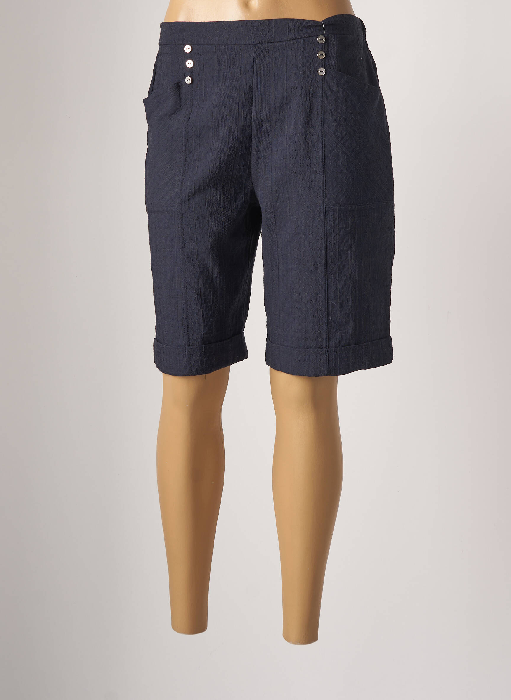 Griffon Bermudas Femme couleur bleu