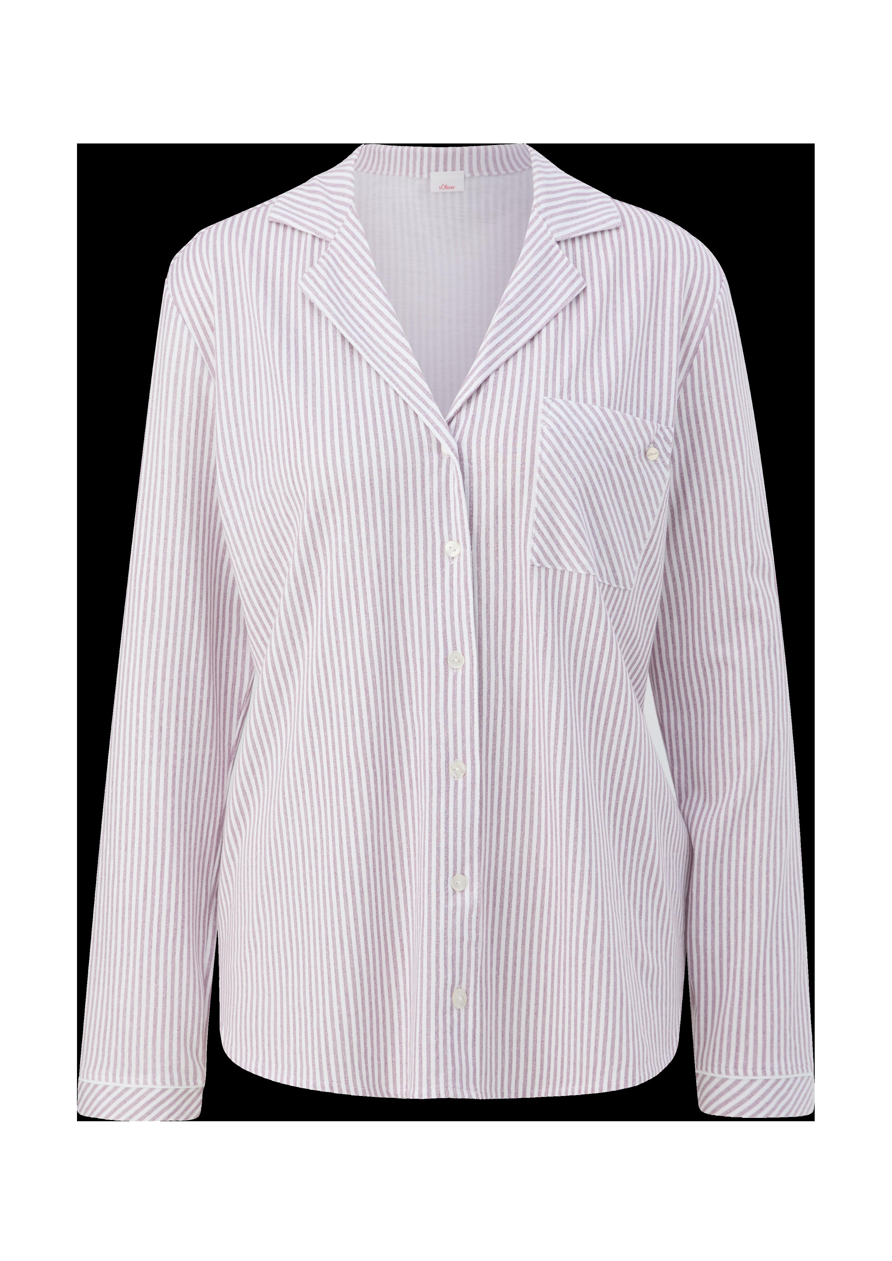 Klassisches Pyjamaoberteil  6008035-49G1