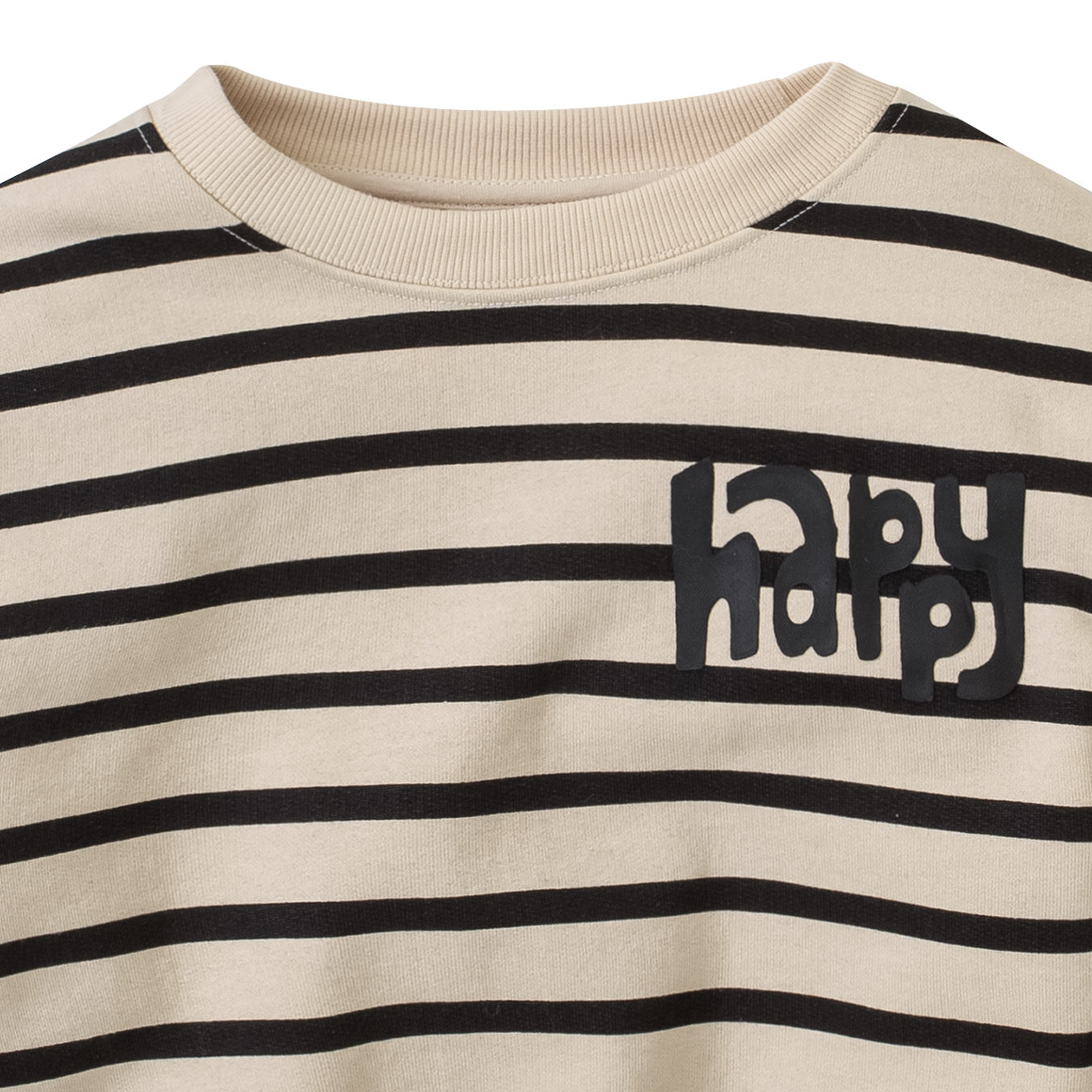 Jungen Sweatshirt im Ringel-Look