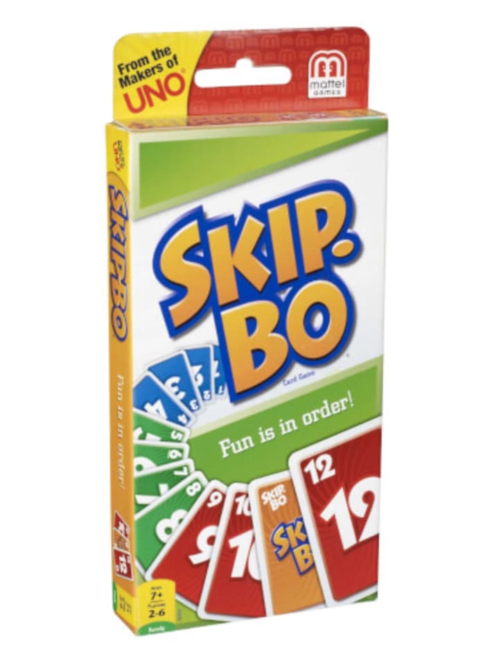Mattel Kartenspiel Skip-Bo - ab 7 Jahre günstig kaufen onesize