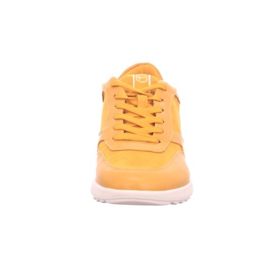 TAMARIS Sneaker gelb Da.-Schnürer
