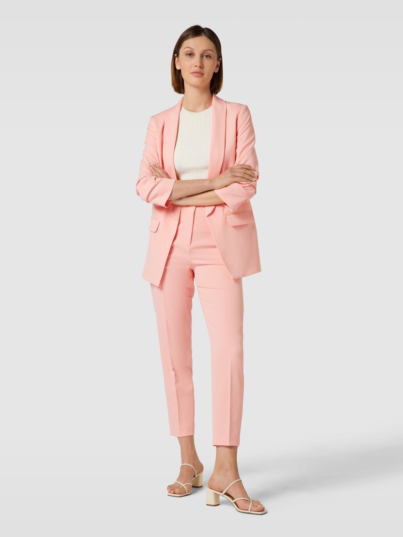 Blazer mit Reverskragen in lachs