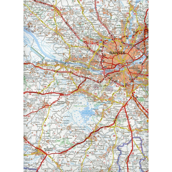 Michelin Localkarte Vendee 1 : 150 000 - Straßenkarte
