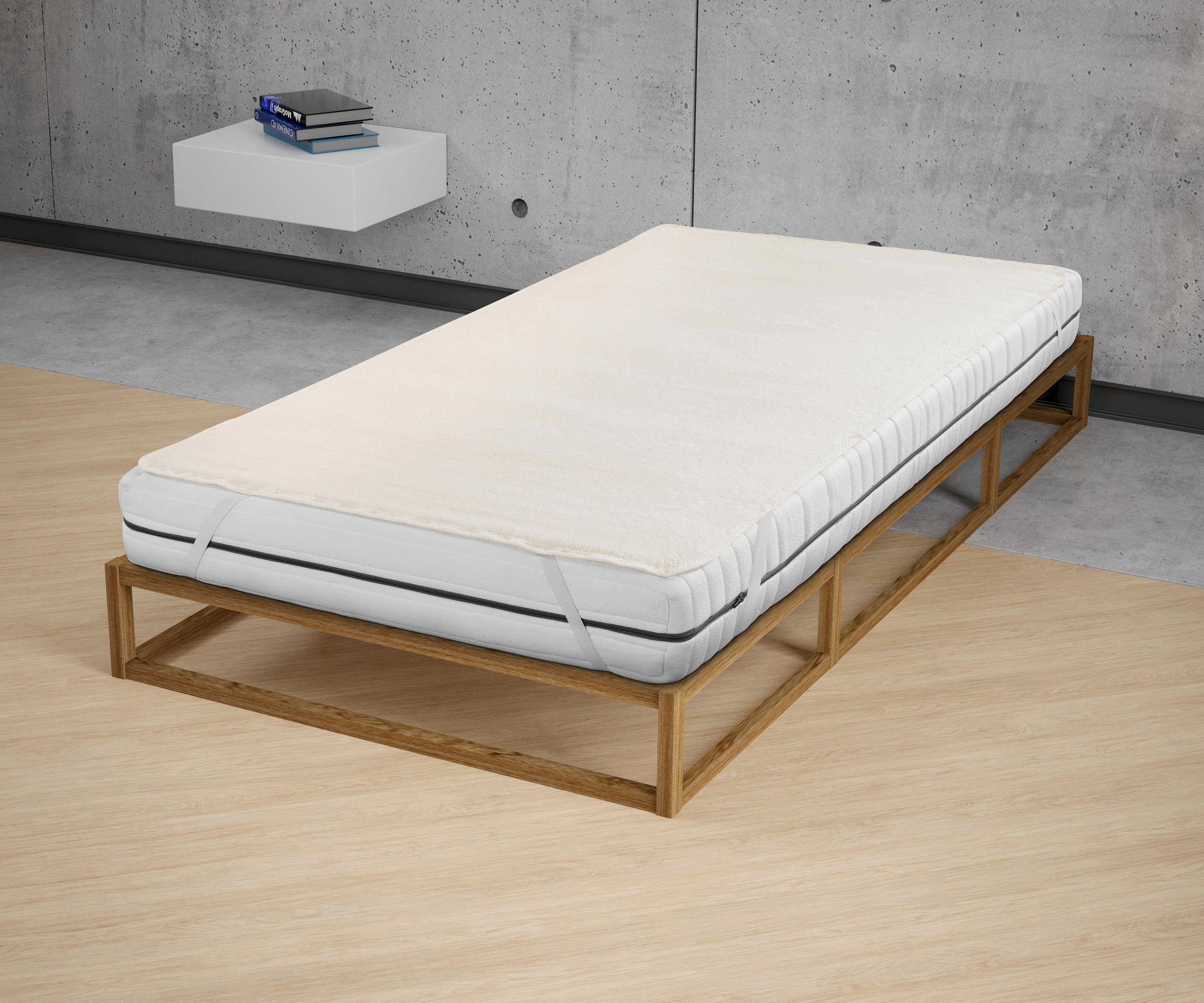 Matratzenauflage Molton-Matratzenauflage Biberna Sleep & Protect