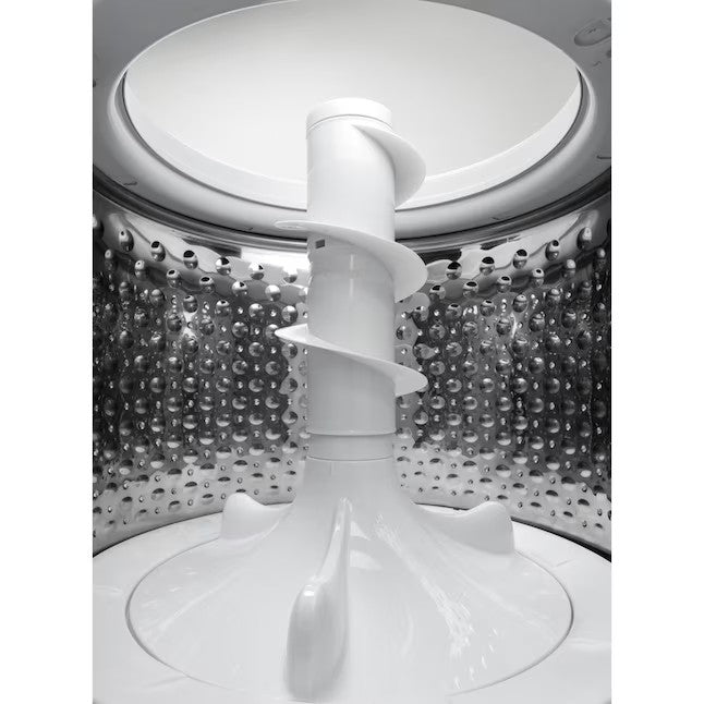 GE 4.5-cu ft High Efficiency Agitator Top-Load Washer (White)