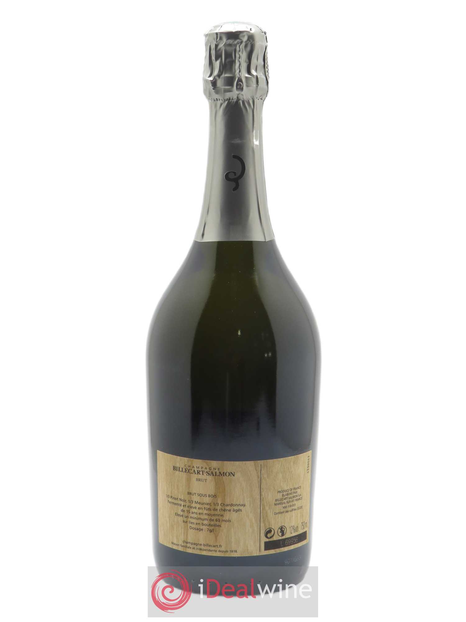 Brut sous Bois Billecart-Salmon   - Lot de 1 Bouteille