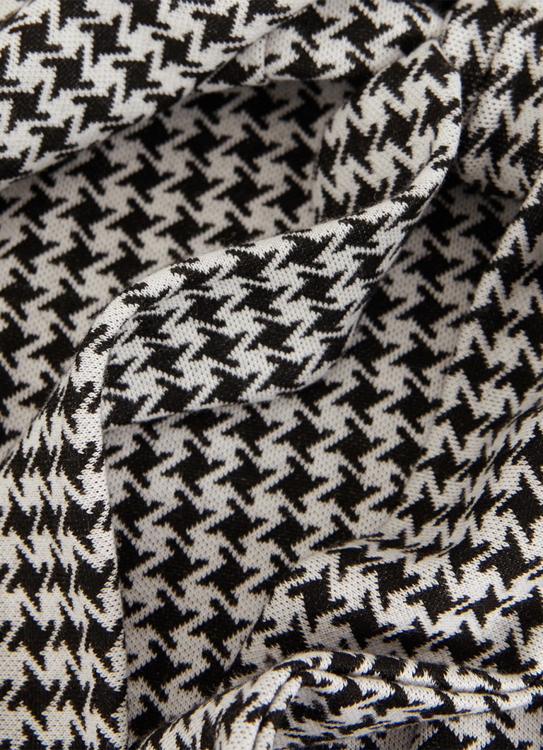 Phase Eight Halsey top with houndstooth design and bow detail