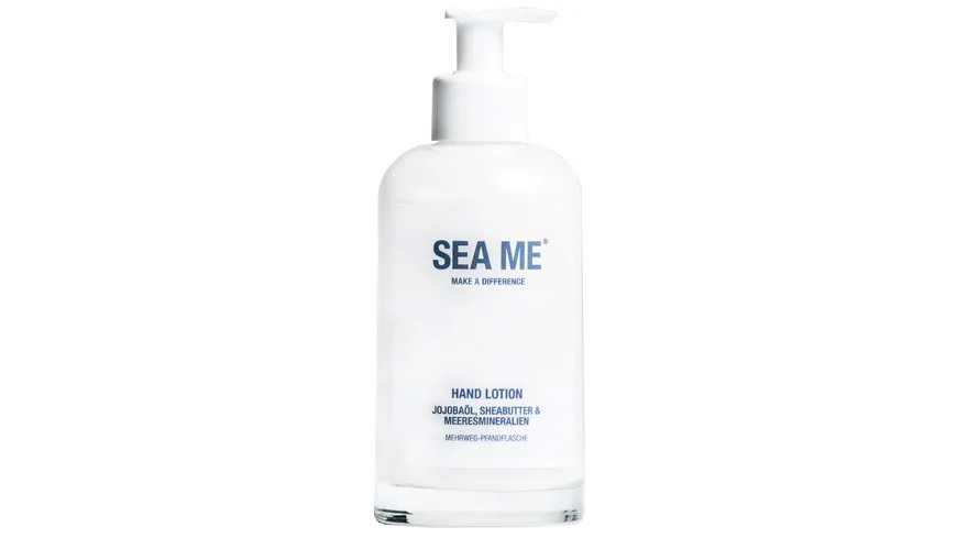 SEA ME Hand Lotion Jojobaöl, Sheabutter & Meeresmineralien 250 ml