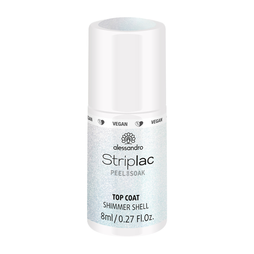 alessandro STRIPLAC TOP COAT SHIMMER SHELL Vernis à ongles UV