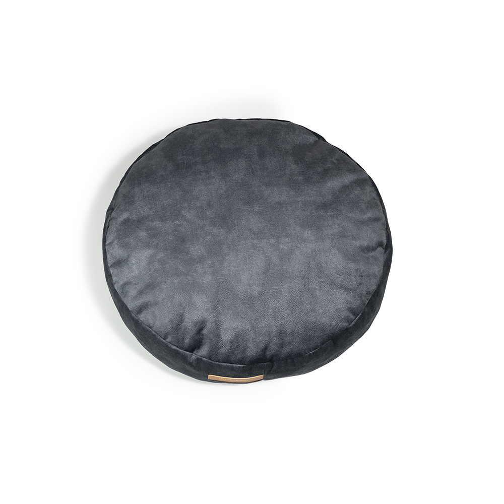 Rexproduct Hundebetten Rexproduct Coco bequemes Kissen dunkelgrau S