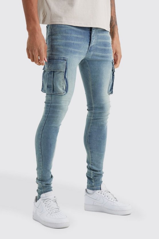 Tall Super Skinny Cargo-Jeans