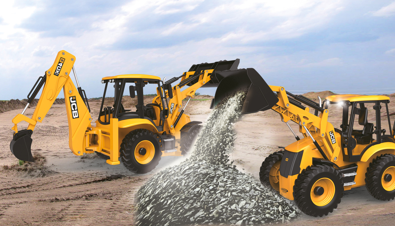 Jamara e.K. Baggerlader JCB 1:20 2,4GHz