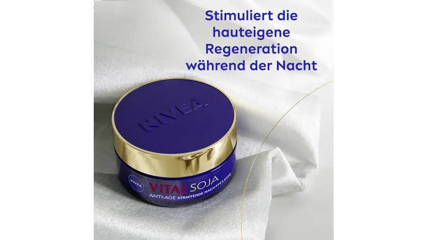 NIVEA VITAL Soja Anti-Age Straffende Nachpflege für Reife Haut 50 ml