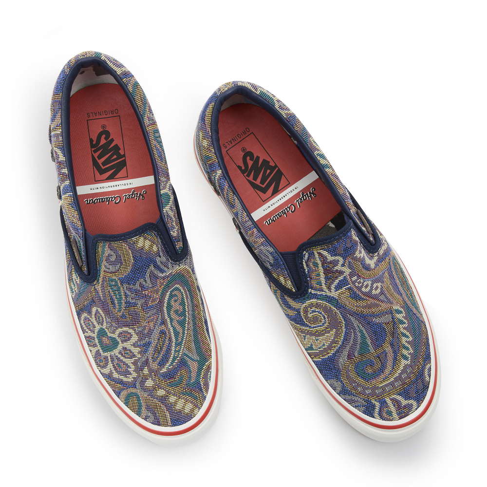 Vans Nigel Cabourn OG Classic Slip On LX UA X VN0A32QNFUH1 / blau