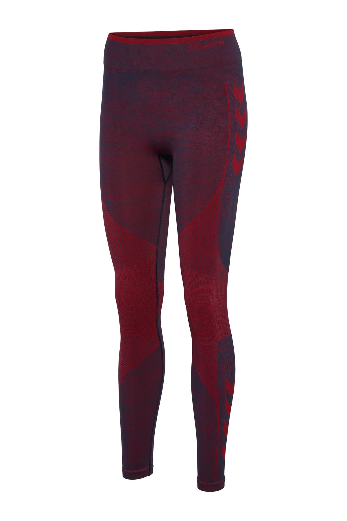 hummel  Sport-Leggings - Rot - Mittlerer Bund