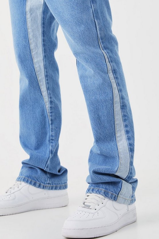 Slim-Fit Schlagjeans