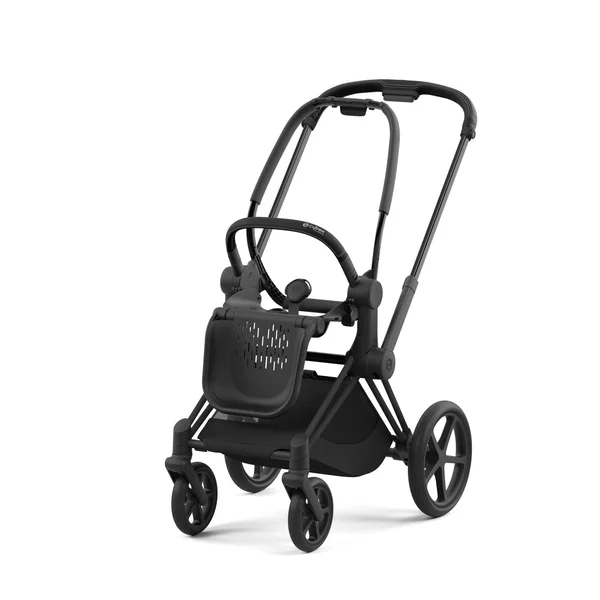 Cybex Priam V4 stroller set leaf green with matte black frame