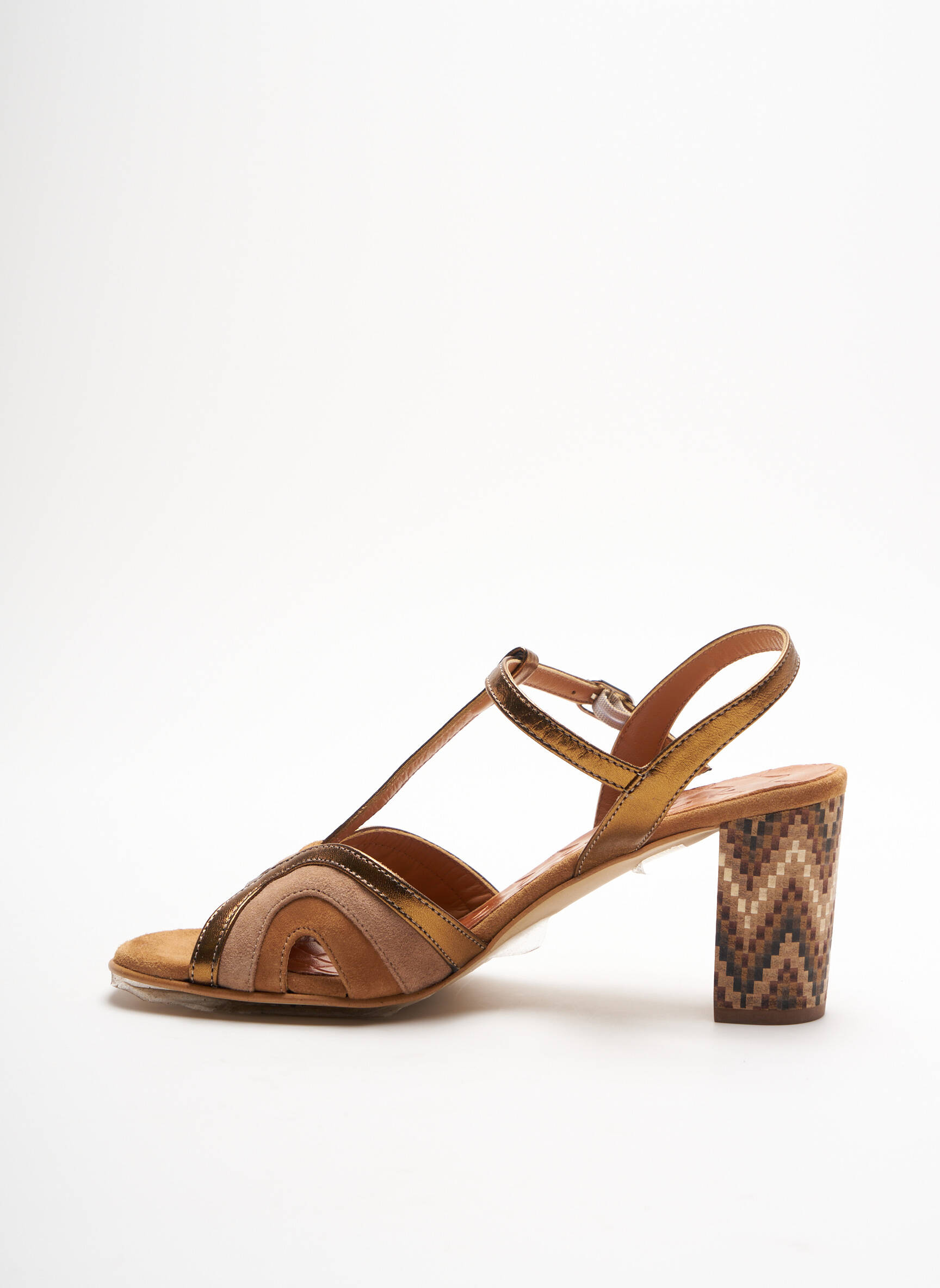 Jhay Sandales Nu Pieds Femme couleur marron