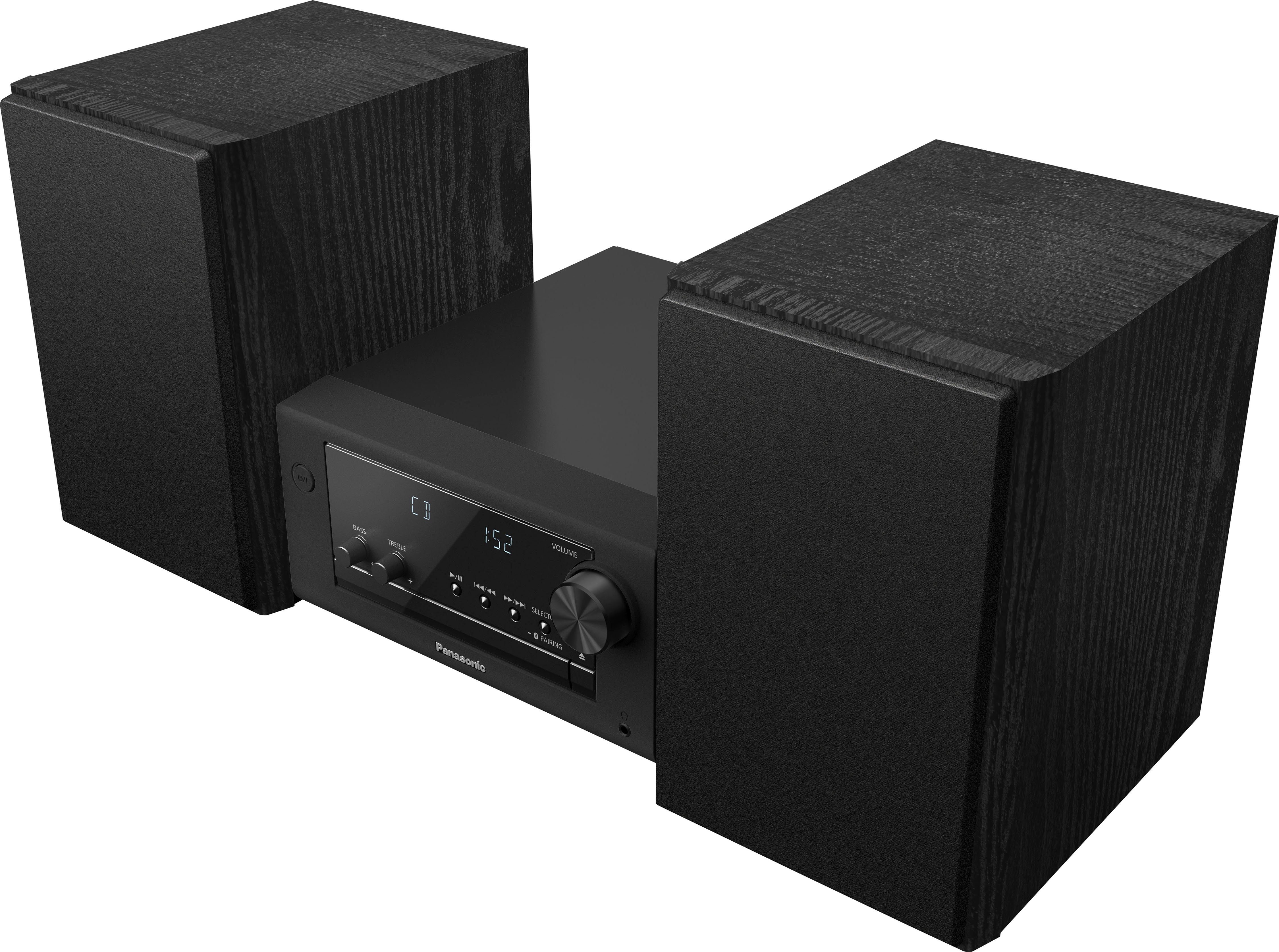 Panasonic SC-PM704 Radio (Digitalradio (DAB), UKW mit RDS, 80 W, HiFi Micro System mit 40W, CD, Bluetooth, DAB)