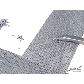1:87 Flexyway: Pflasterstraße Fischgräte Grau (3)