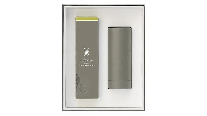MÜHLE Starterset Rasiercreme und -pinsel 75 ml