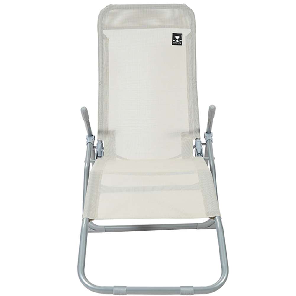 BIXENTE klappbare Gartenliege 157 cm 2er-Set beige
