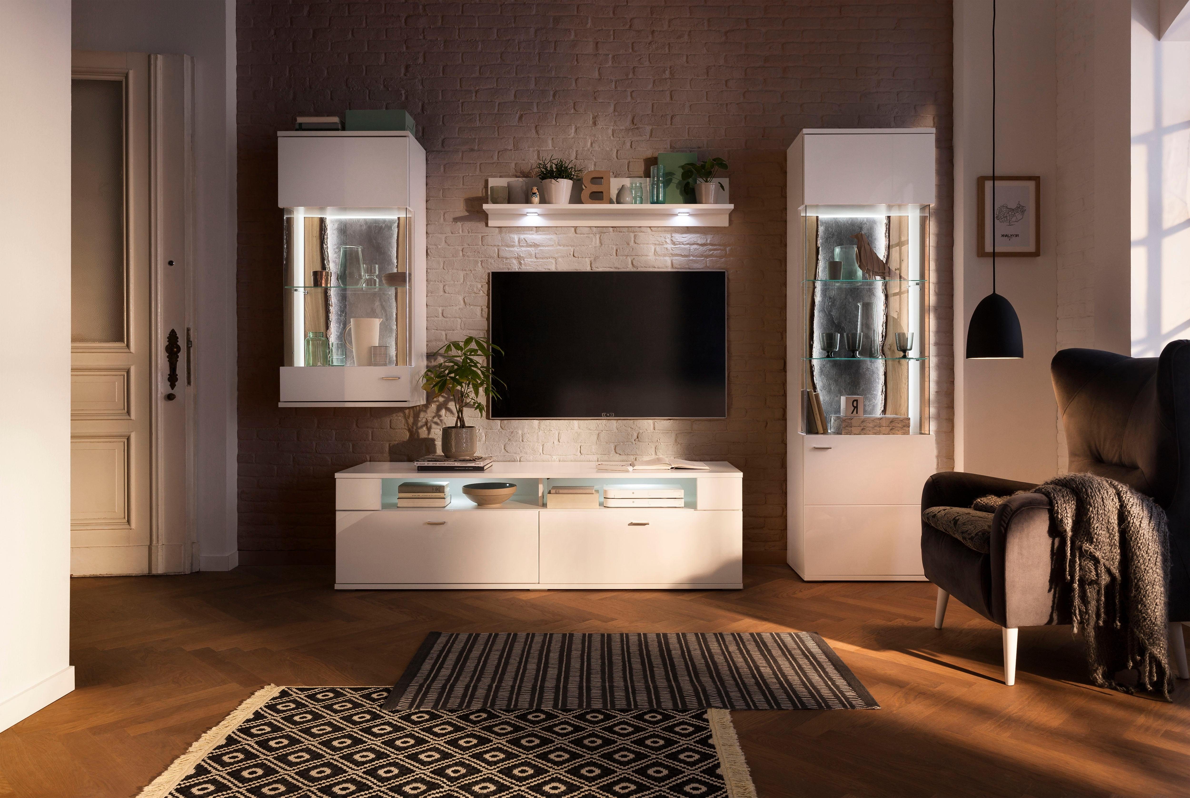 set one by Musterring Wohnwand TACOMA, (Set, 4-St), Typ 54, mit Hängevitrine