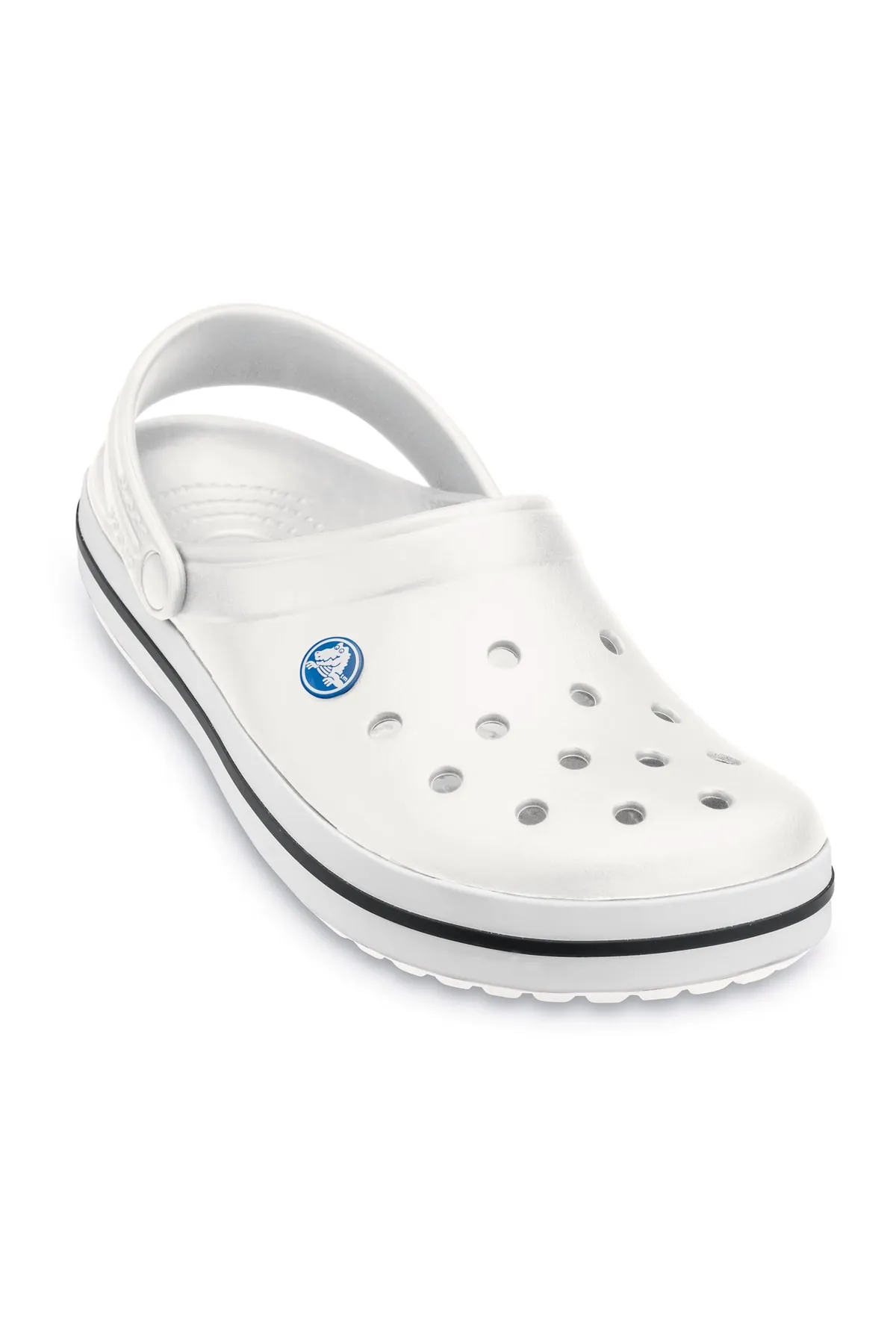 Crocs  Sandalette - Weiß - Flacher Absatz
