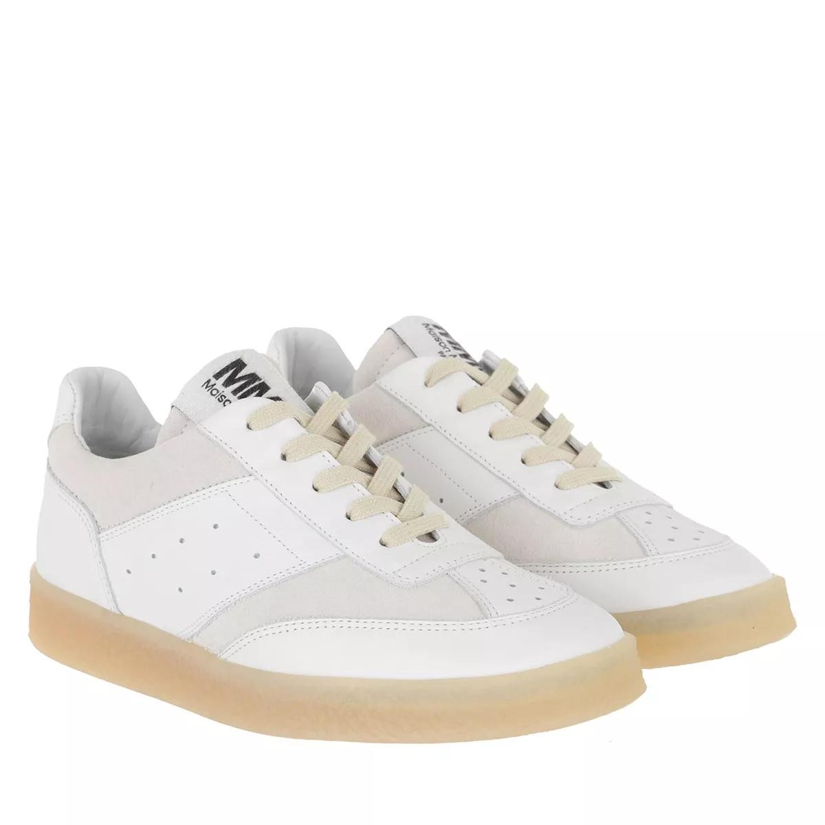 MM6 MAISON MARGIELA Freizeit Schnürer weiss Low-Top Sneaker