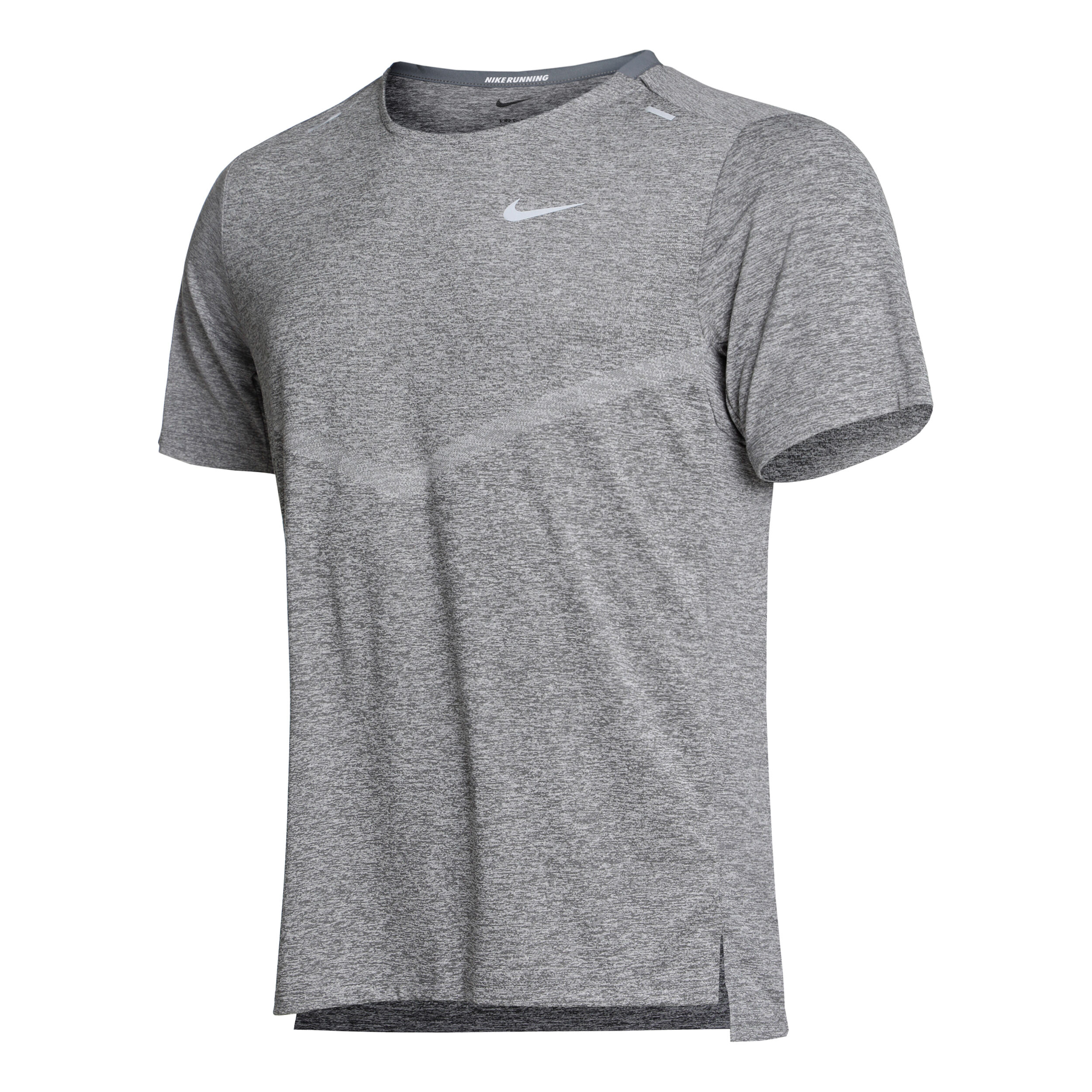 Dri-Fit Rise 365 Laufshirt Herren - Grau, Silber