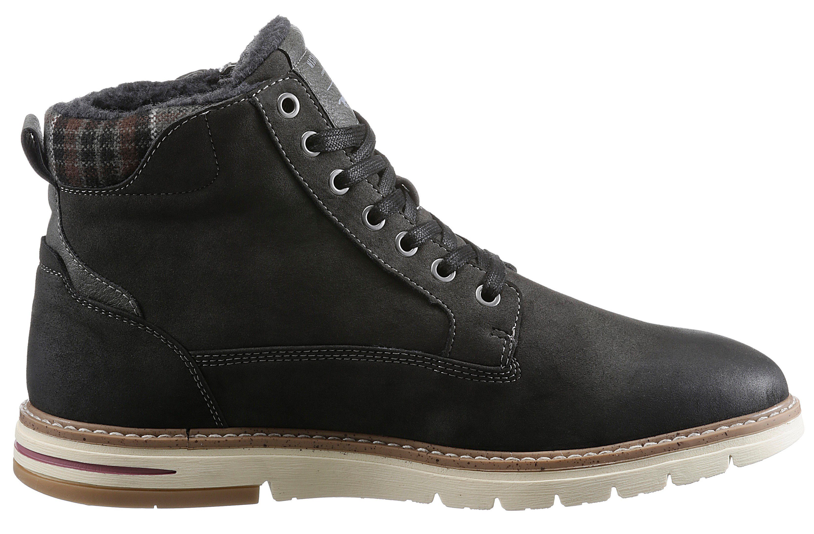 Mustang Shoes Winterboots mit praktischem Außenreißverschluss