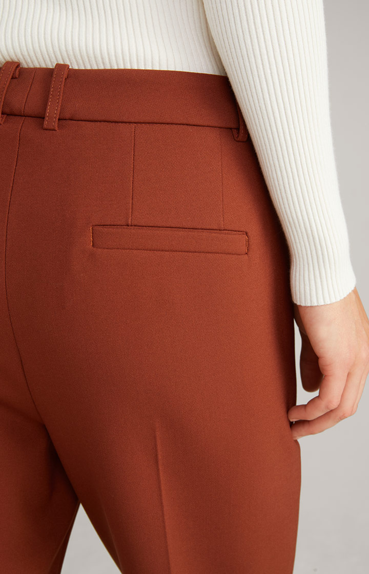 Marlenehose in Kupferbraun