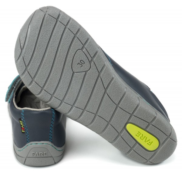 Fare Bare |vA ~ LowCut Leder ~ Dunkelblau