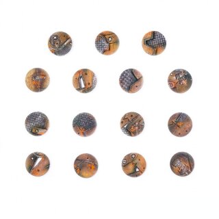 Orkenburg 28.5 mm Round Base Toppers (15)