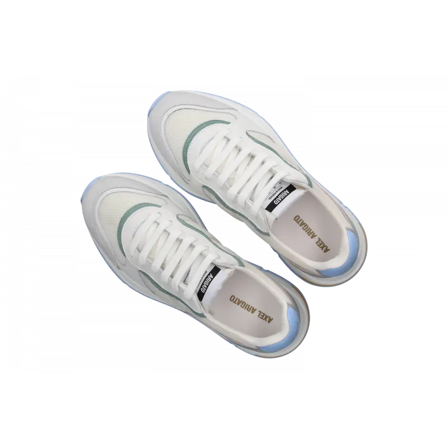 Axel Arigato - Sneaker low RUSH Veloursleder - weiß