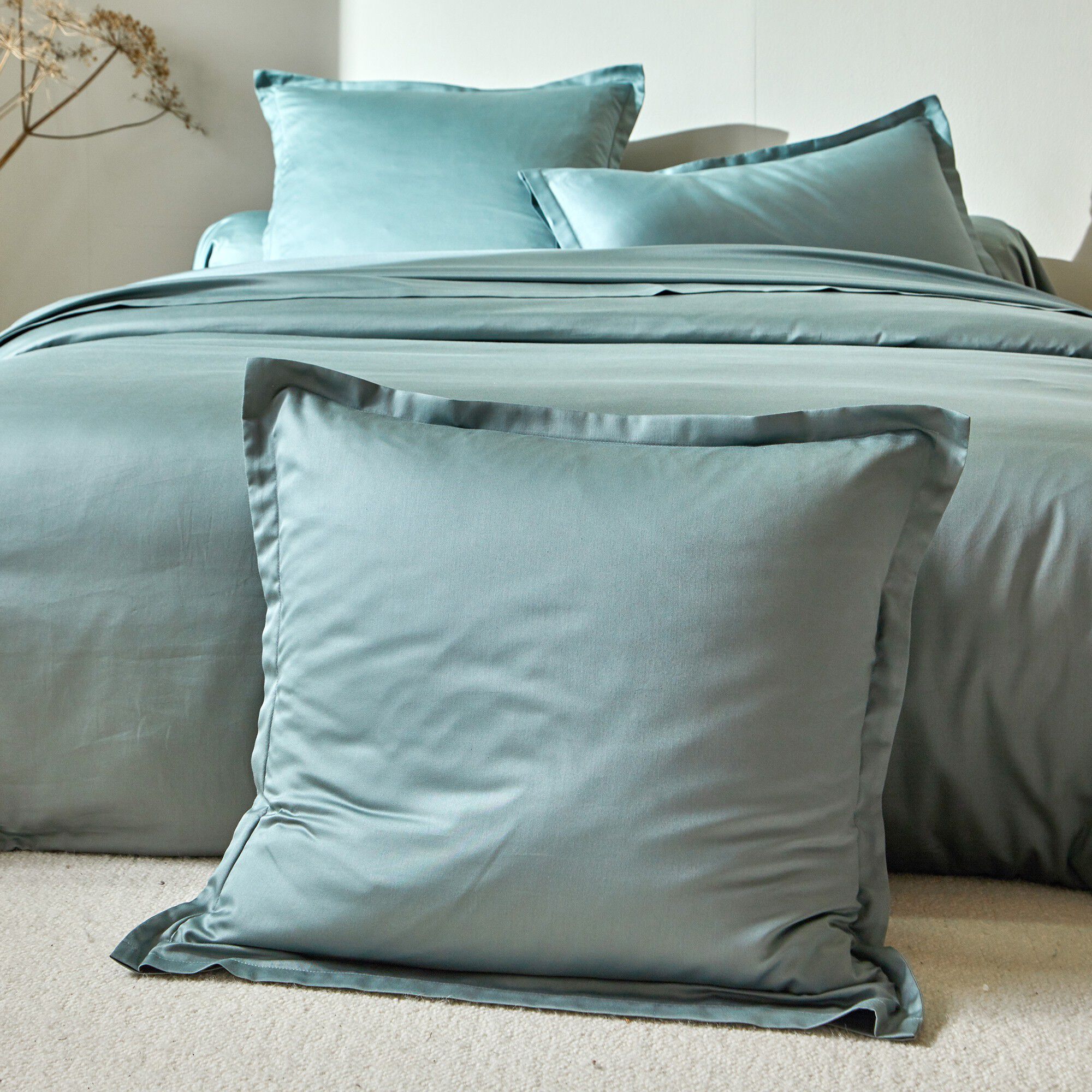 Linge de lit satin uni