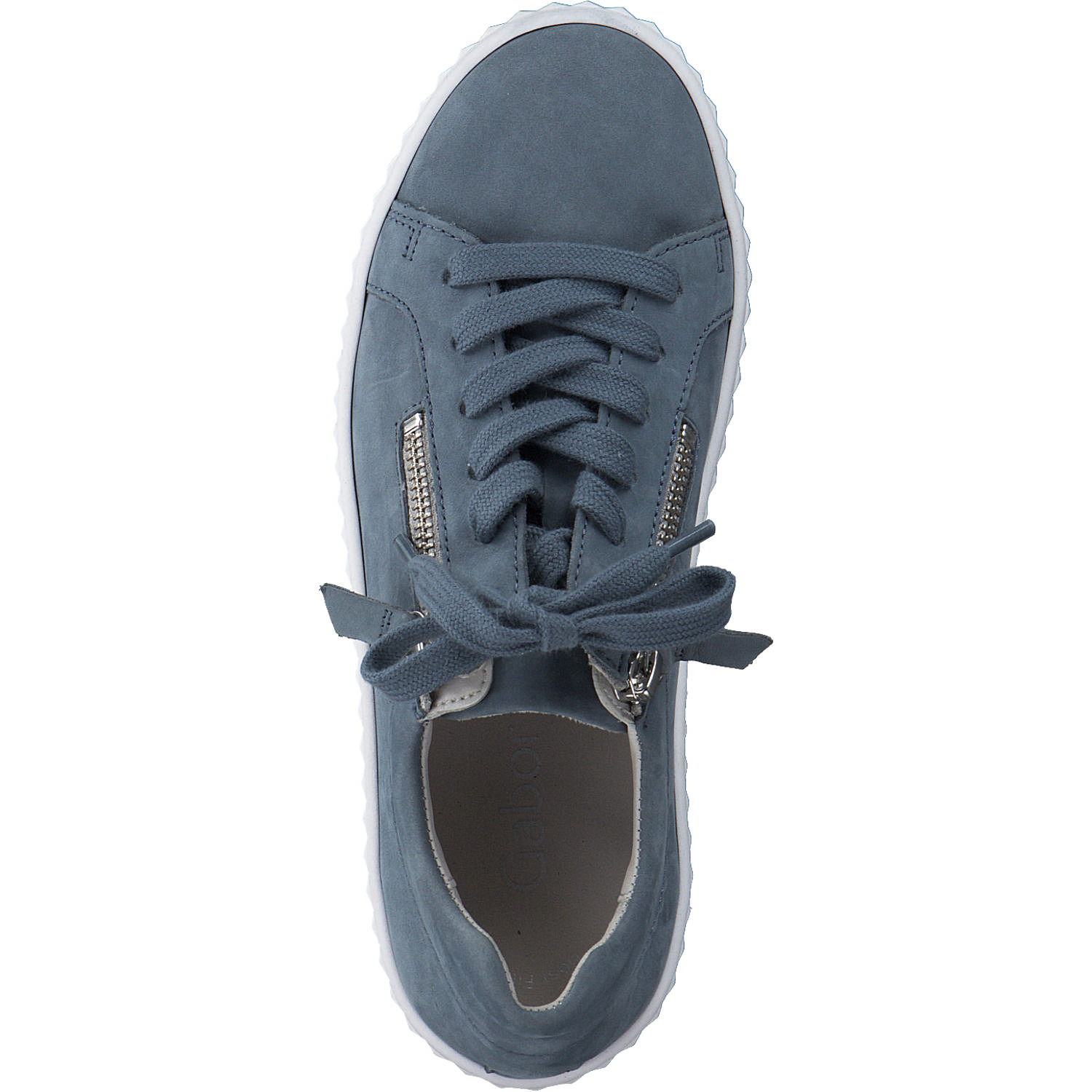 Gabor 83.200, Sneakers Low, Damen, Blau
