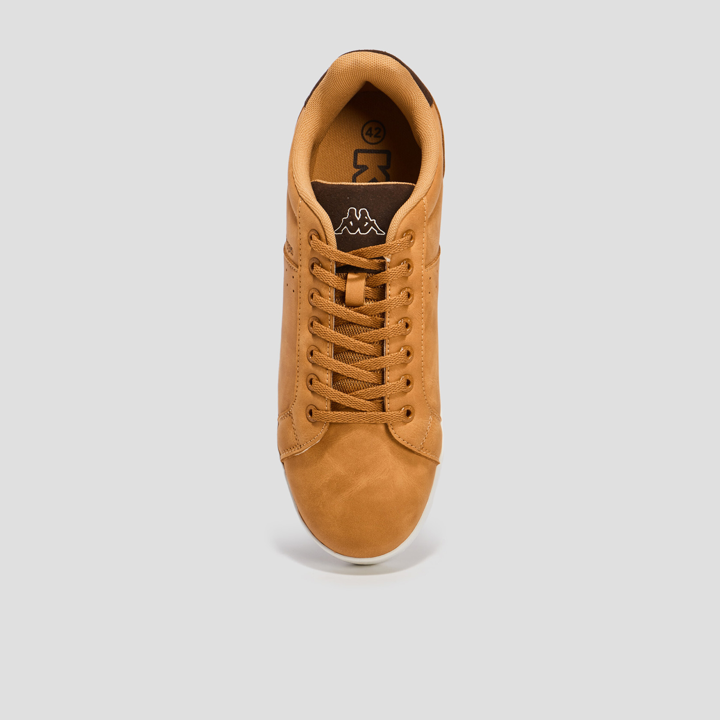 Tennis à lacets Kappa Amber camel homme | La Halle