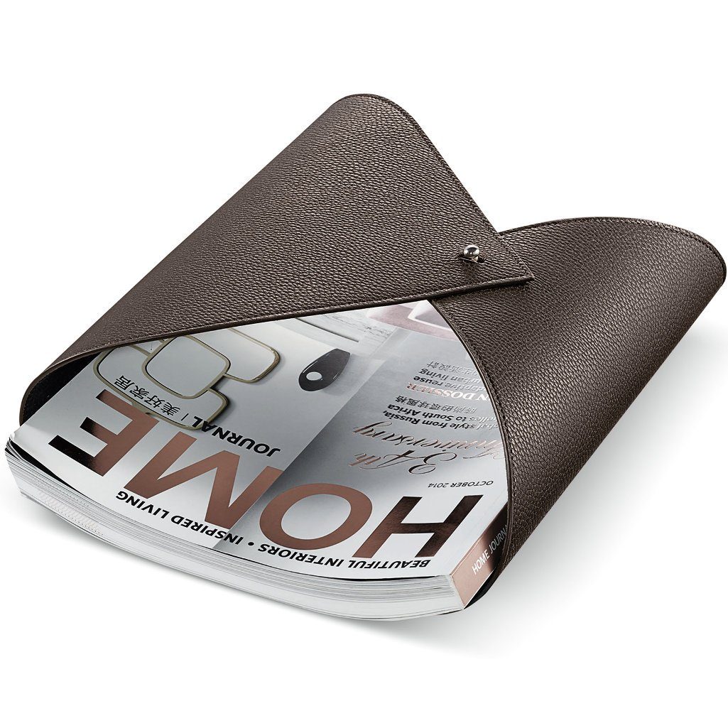 PHILIPPI Zeitungsständer Magazinhalter Amplesso, Magazinhalter aus Pu Textil