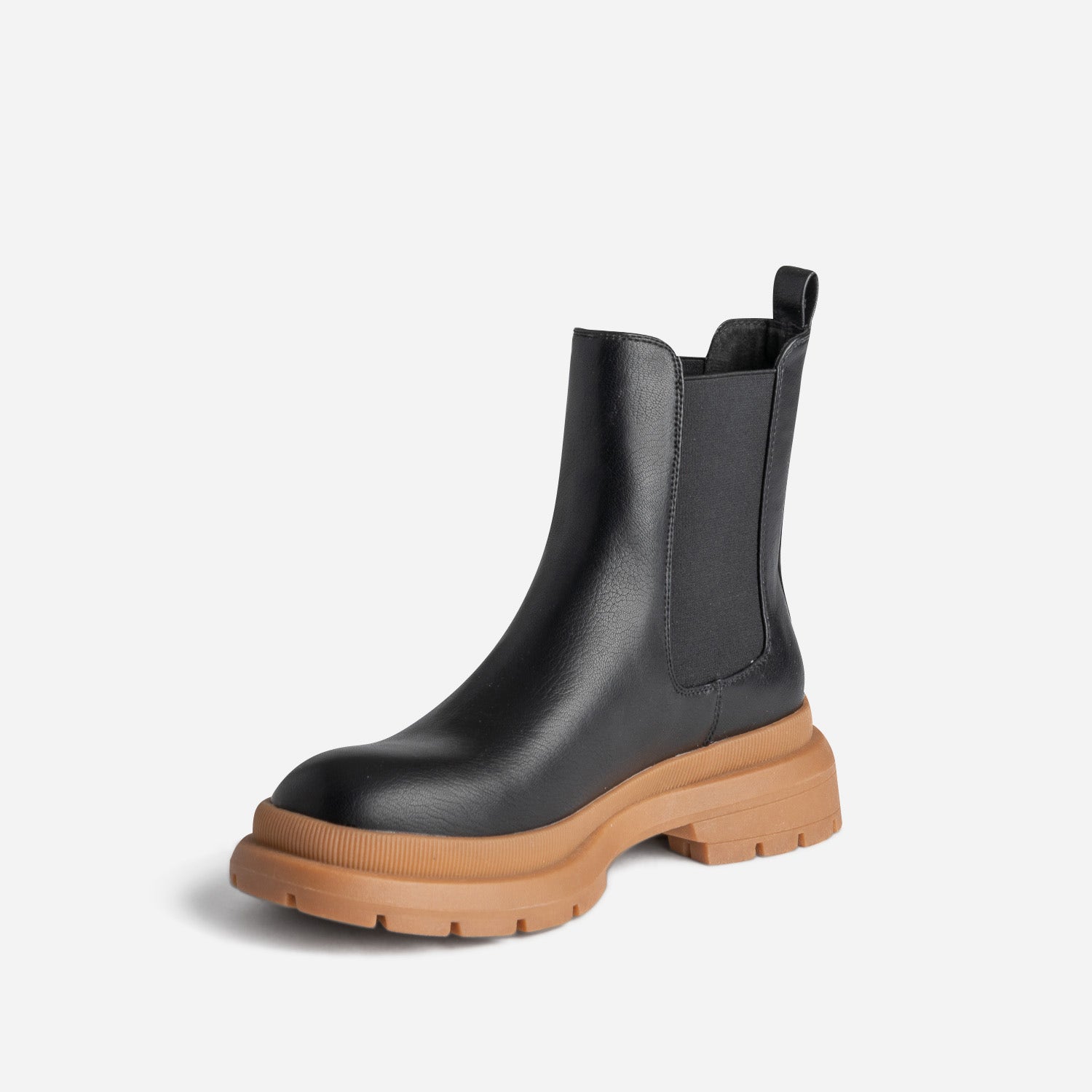 Chelsea boots TEXTO noir éco-conçu