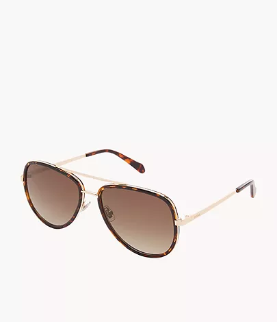 Fossil Pilotensonnenbrille Marley