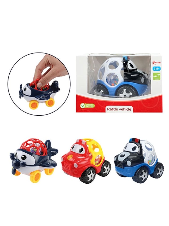 Toi-Toys Fröhliches Fahrzeug Babyrassel Auto 3 Monate günstig kaufen onesize