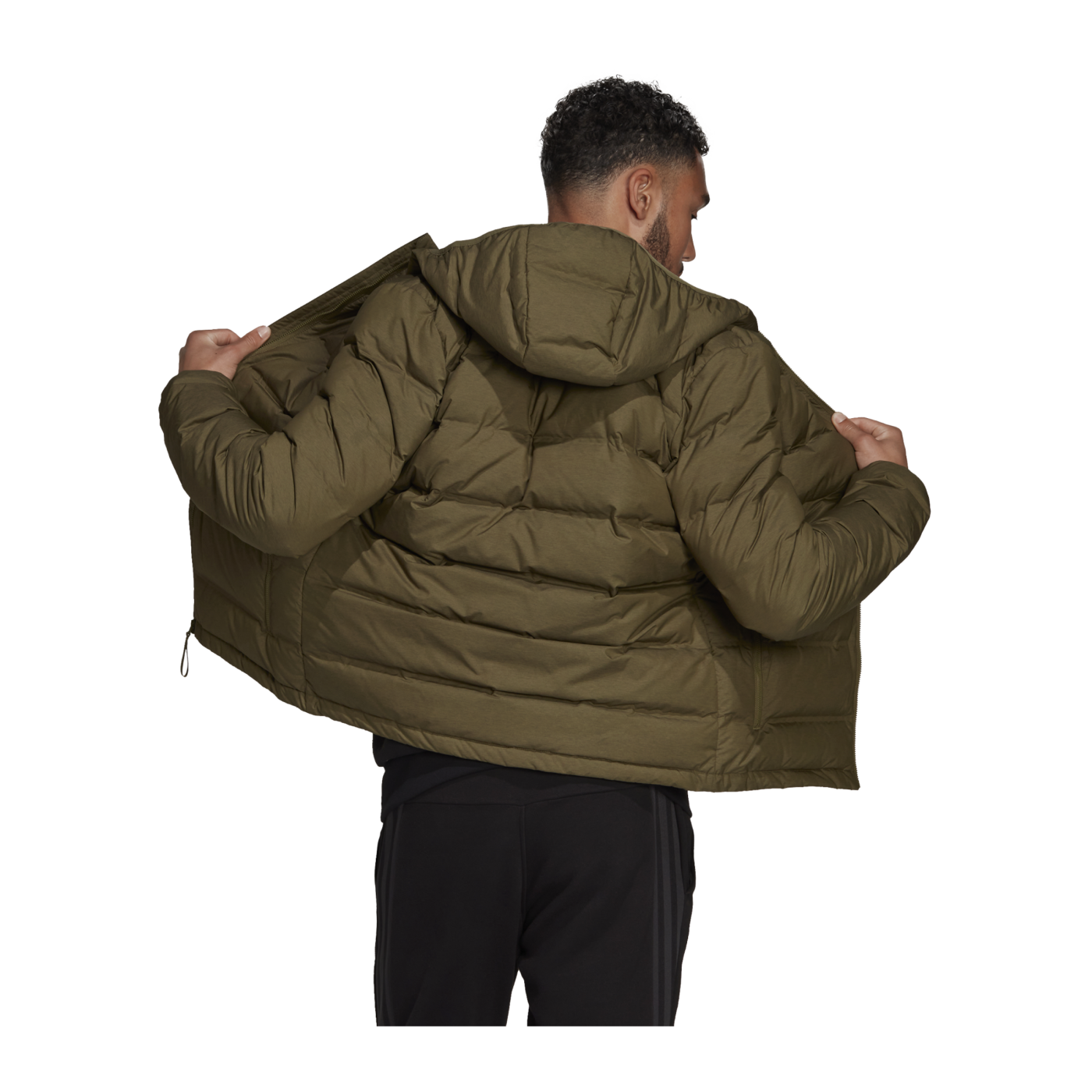adidas Helionic MEL Jacke Grün