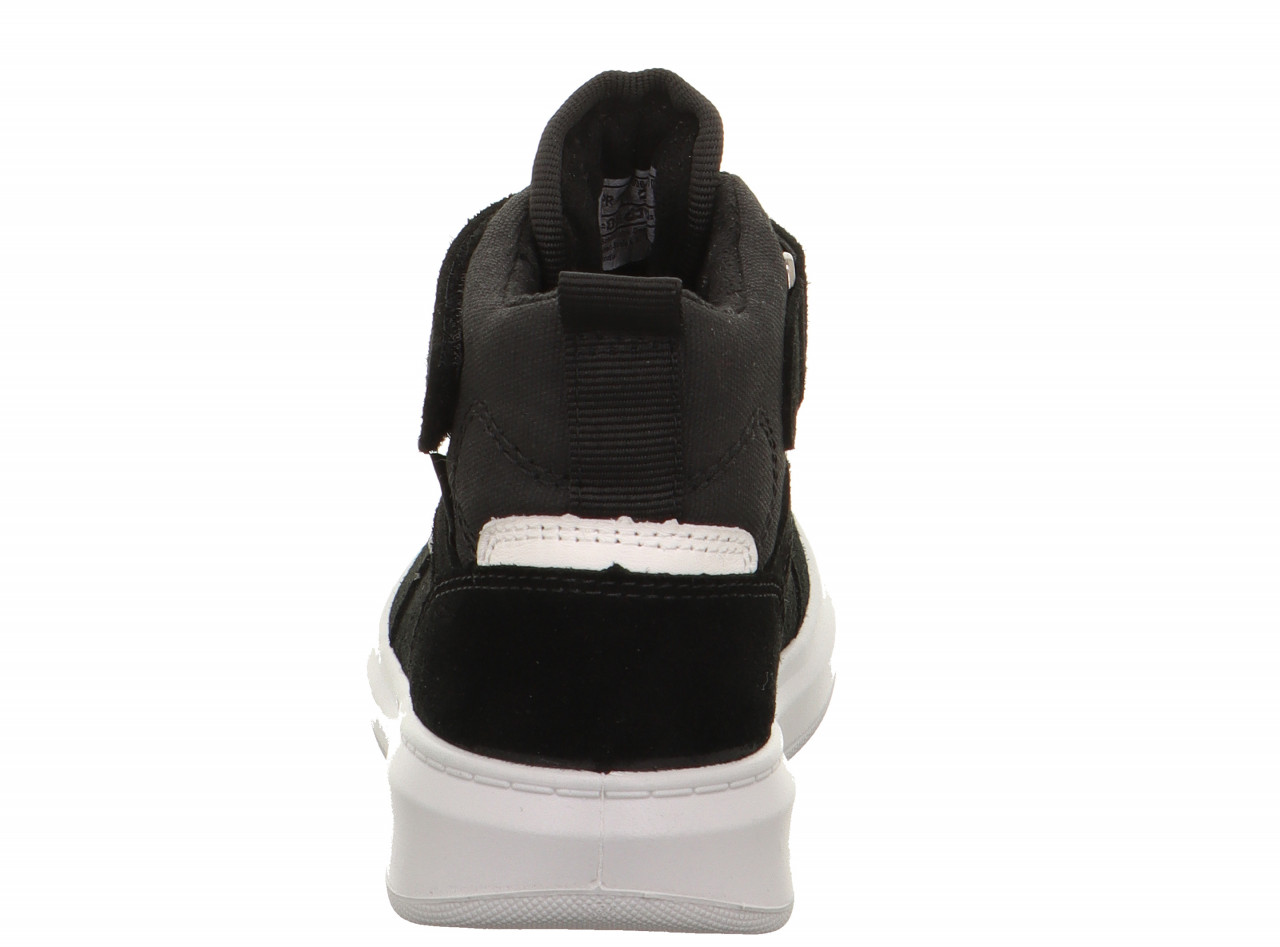 COSMO - SchwarzSneaker high mit Klettverschluss