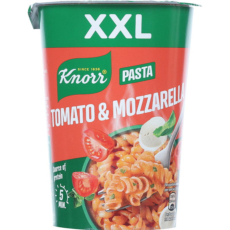 Knorr Tomat & mozzarella big snack pot 93 g Knorr