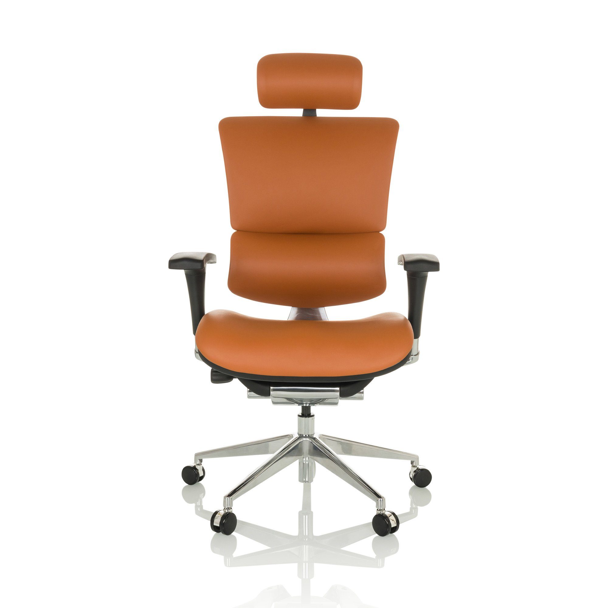 hjh OFFICE Drehstuhl Luxus Chefsessel ERGO-U2 L Leder (1 St), Bürostuhl ergonomisch
