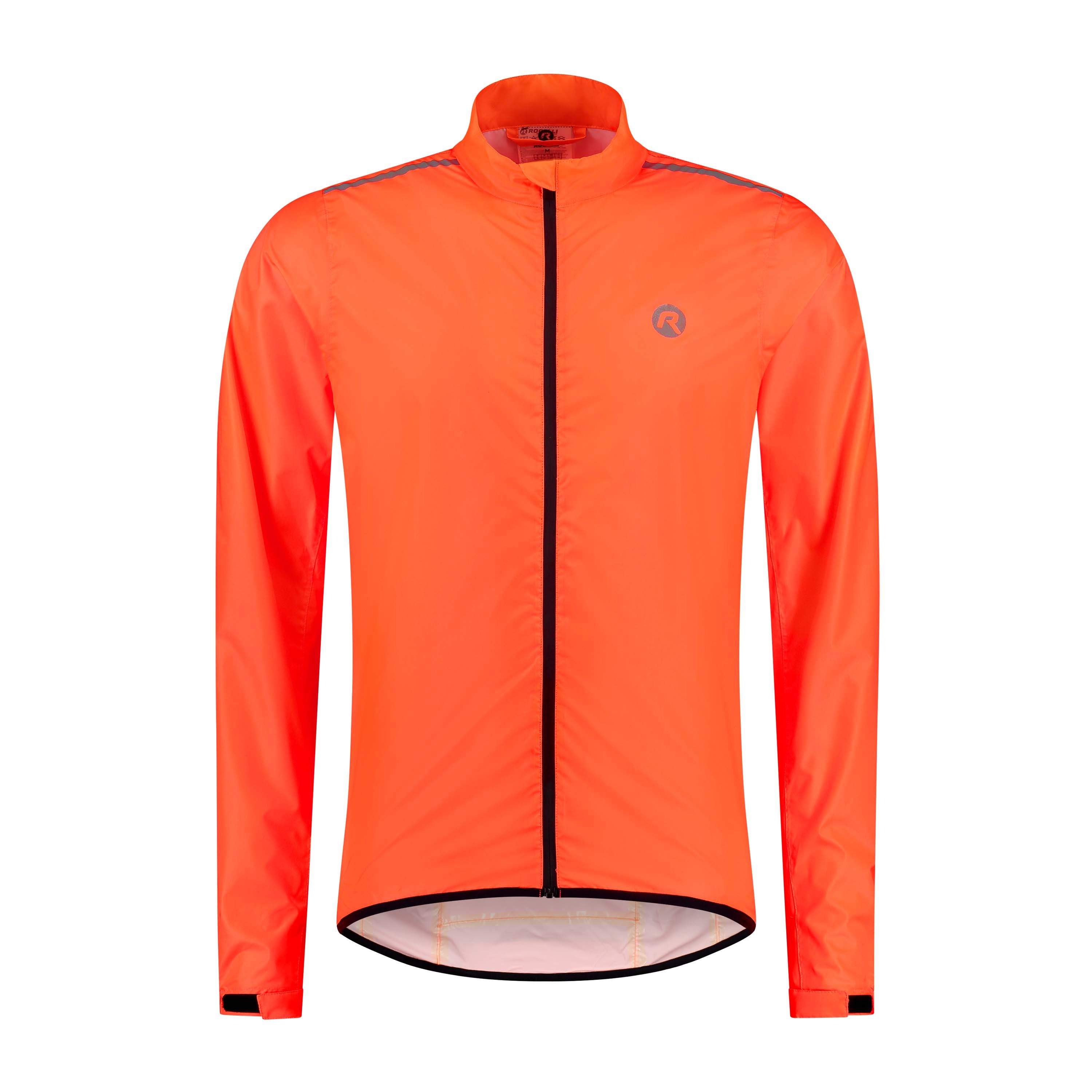 Rogelli Core Orange Herren Fahrrad Regenjacke